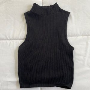 Zara mock neck tank